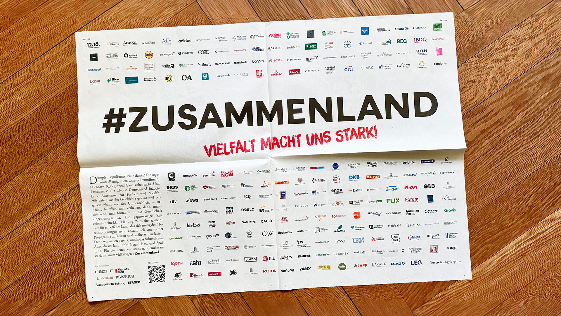 Zusammenland Kampagne